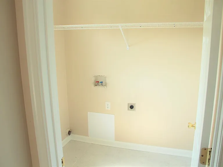 Laundry room.