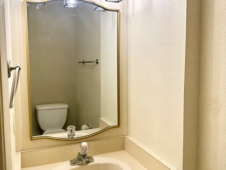 Half bathroom 
Downstairs