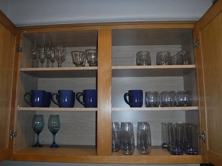 Fully stocked kitchen
