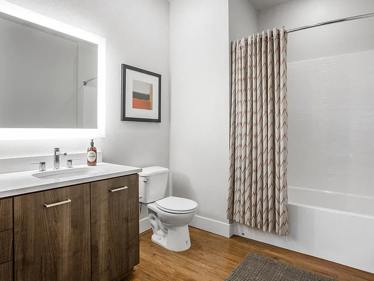 Modern bathrooms