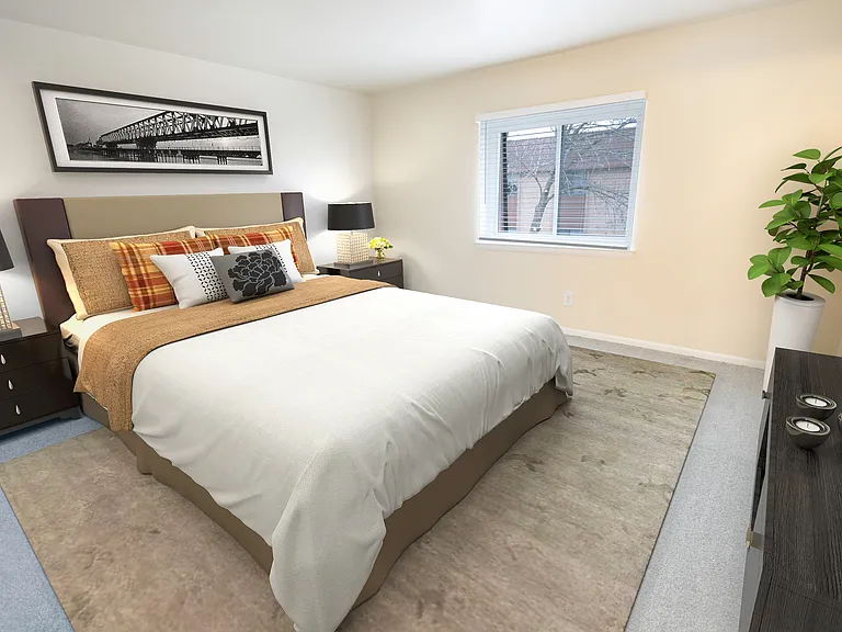 Bedroom Staged Bedroom Staged
