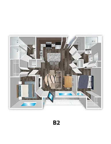 Floor plan B2