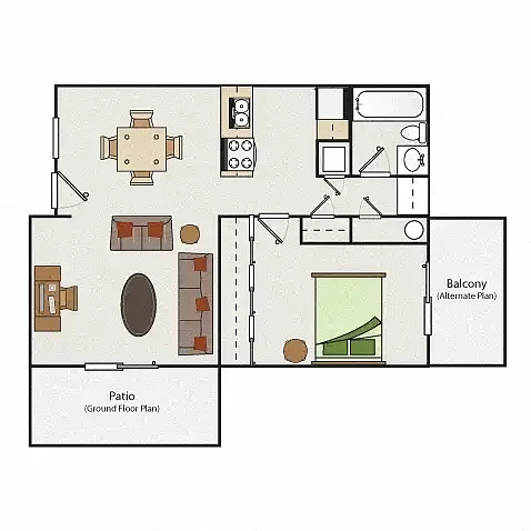Floor plan Spring Classic