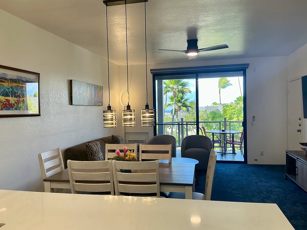 Living/Dining room - 155 Wailea Ike Pl #37