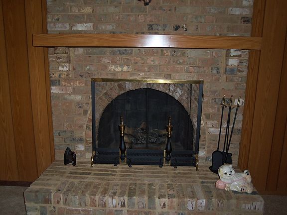 Wood-burning Fireplace