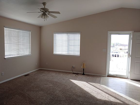 Front entry door in livingro