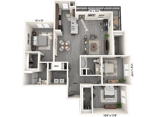 Floor plan C2