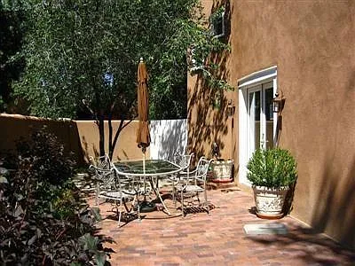 Side Patio - 644 Old Santa Fe Trl #B