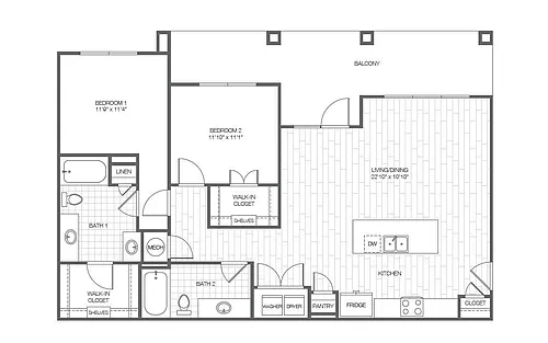 Floor plan B4