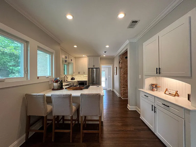 newly renovated kitchen with brand new appliances