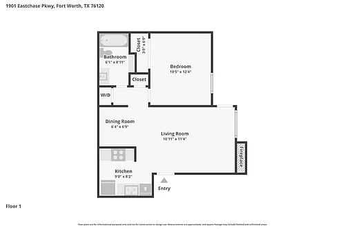 Floor plan A1U