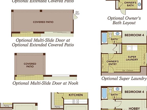 Topaz Floor Plan Options