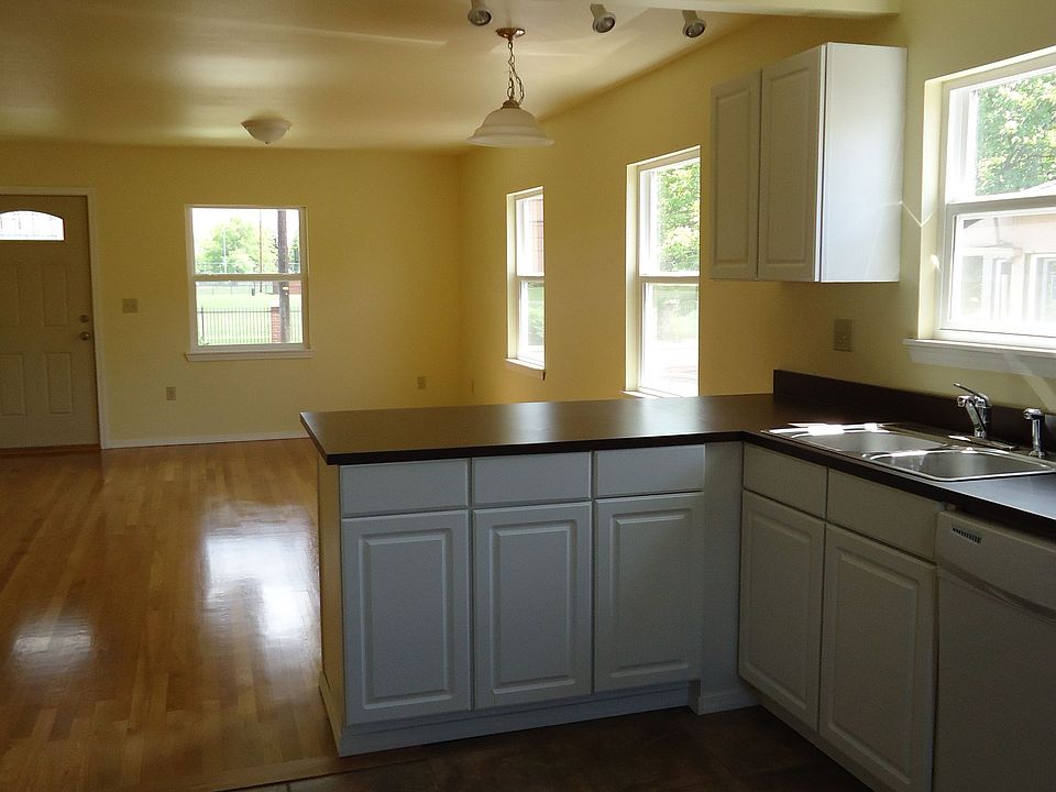Kitchen view of living room