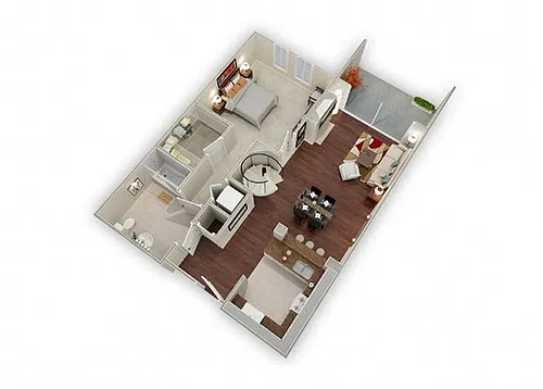 Floor plan Hanson