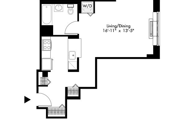 2nd image of 310 E 2nd St APT 2A