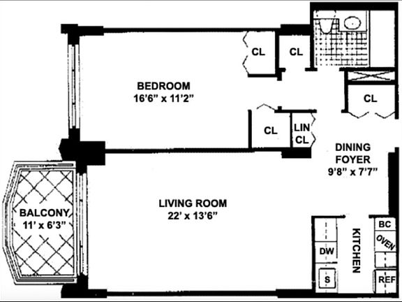 2nd image of 159 W 53rd St APT 37F