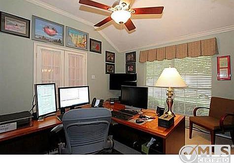 French Doors Open to Study