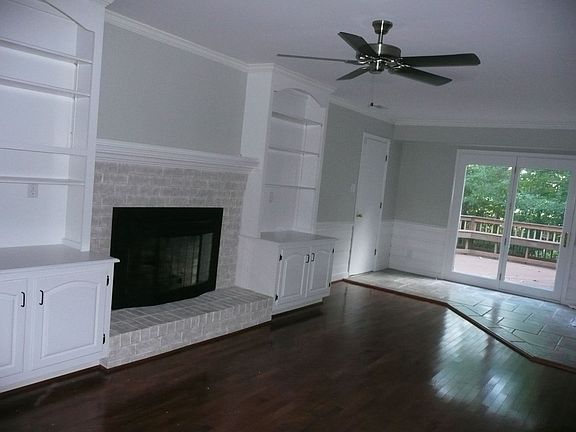Family Room now painted Blue