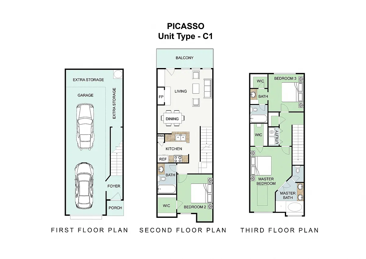Floor plan C1