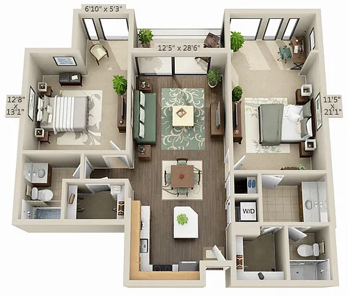 Floor plan Atlantis