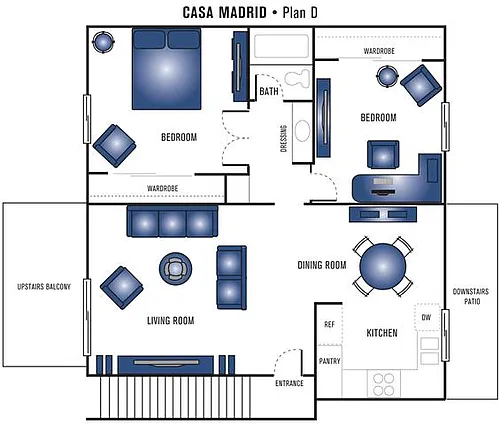 Floor plan Plan D