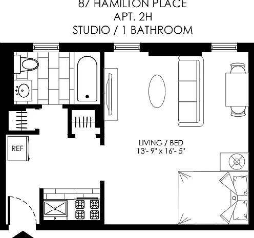 87 Hamilton Pl #2H — Photo 9