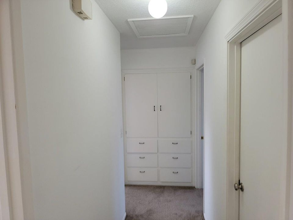 Walkway to bedrooms