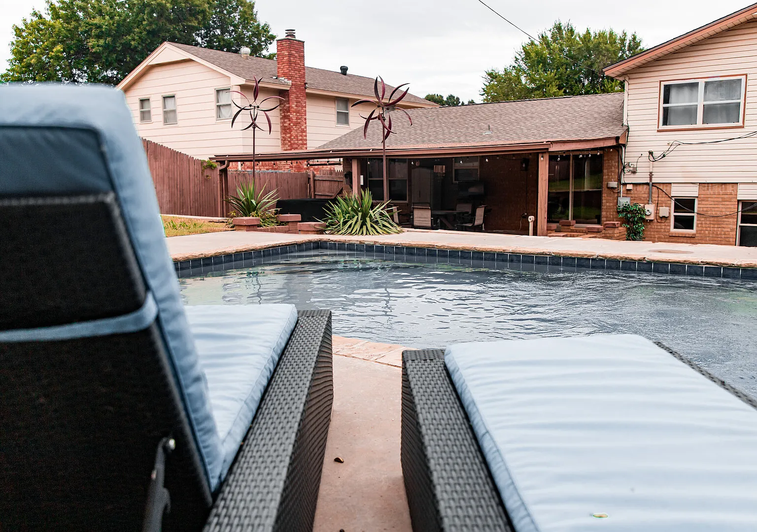 OKC Pool Home with Resort Vibes — Photo 2