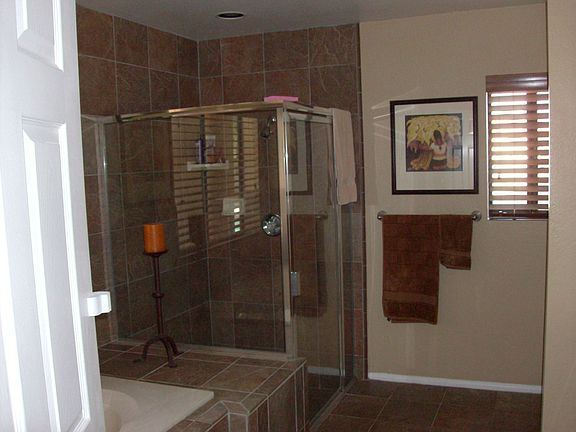 large updated master bath