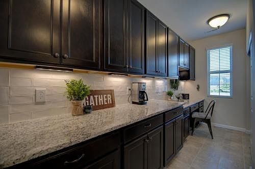 Study area near kitchen