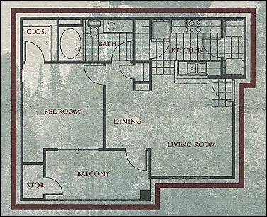 Floor plan Aspen