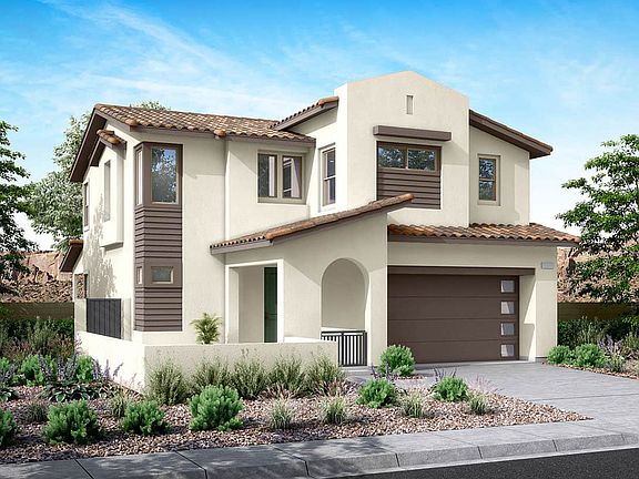 PLAN 1 ELEVATION A MODERN SPANISH