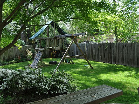 View from Porch- Swingset