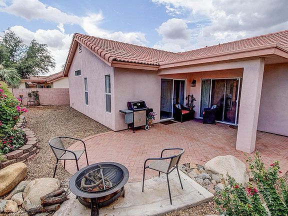 looking into back patio