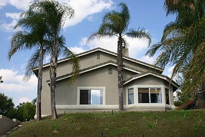Front of home with amazing views