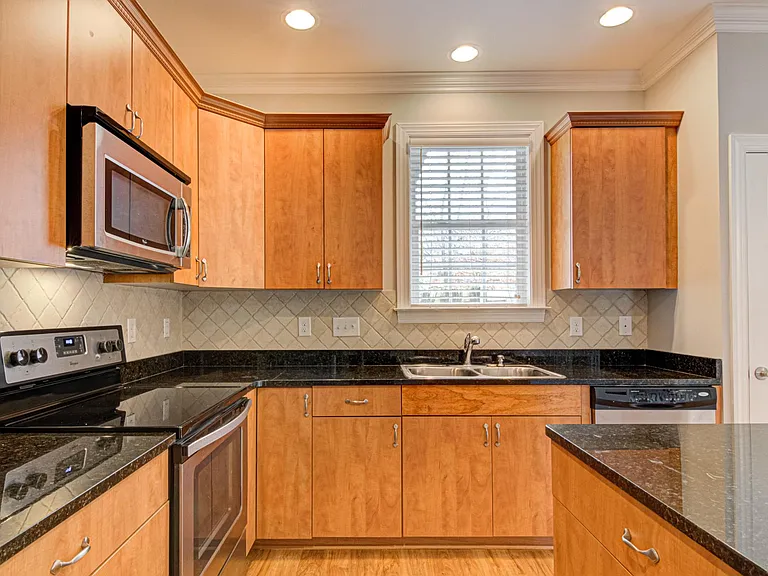 Hardwood floors in the Kitchen