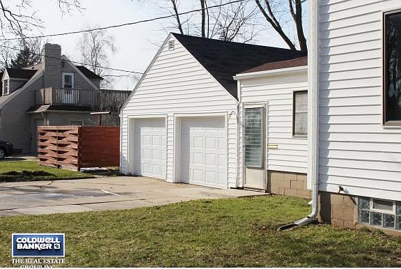 2 car attached garage