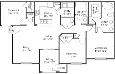 Floor plan Milano