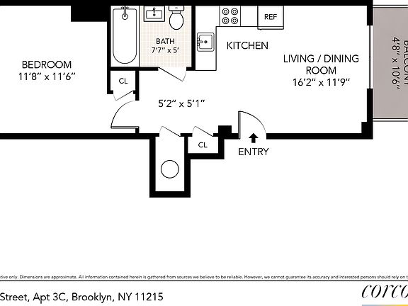 2nd image of 217 9th St APT 3C