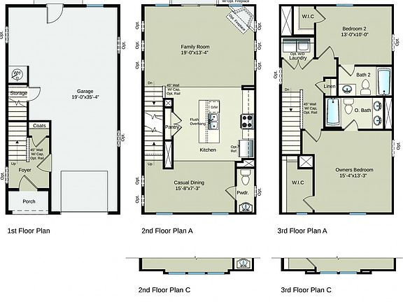 The Citrine First Floor Plan