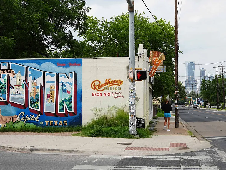 Two blocks from South First dining and shopping.