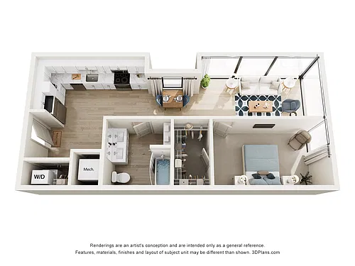 Floor plan The Bank