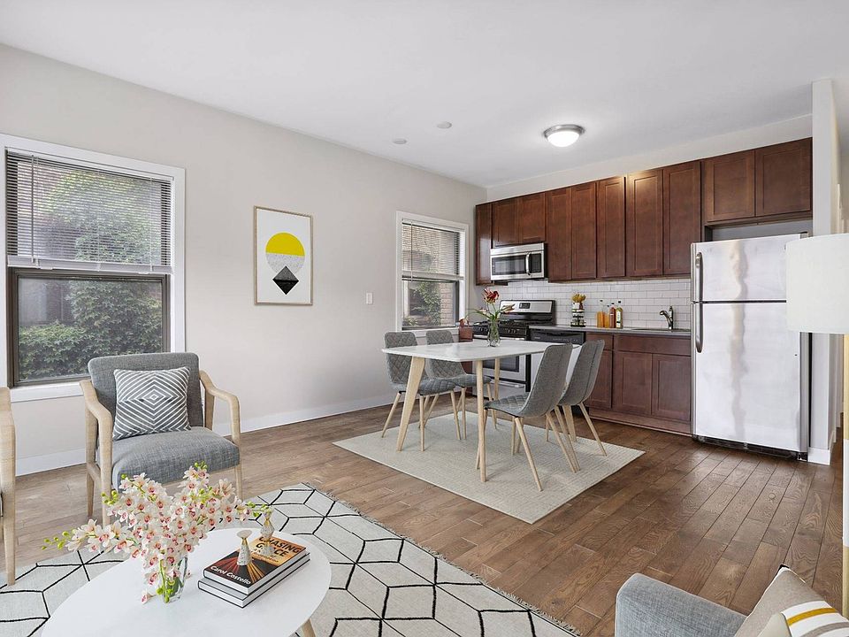 Staged living room