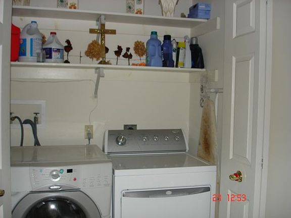 Washer/Dryer 2nd level