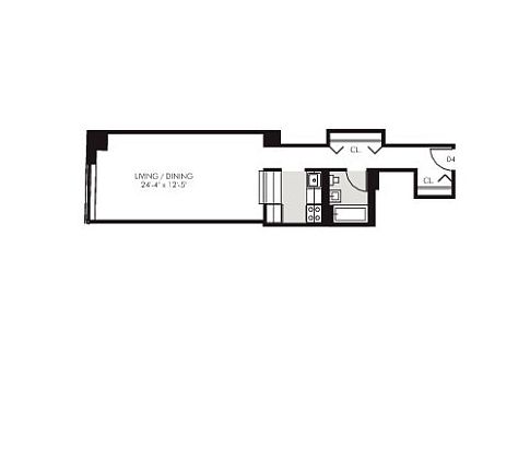 2nd image of 45 Wall St APT 704