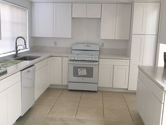 Freshly painted and remodeled kitchen.