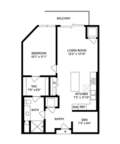 Floor plan Humphrey A11
