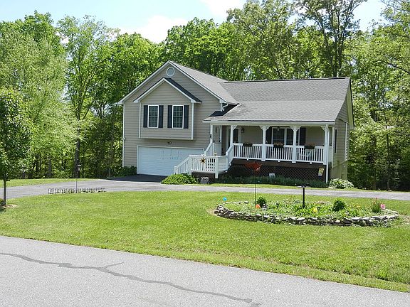 Front view with Flower Bed
