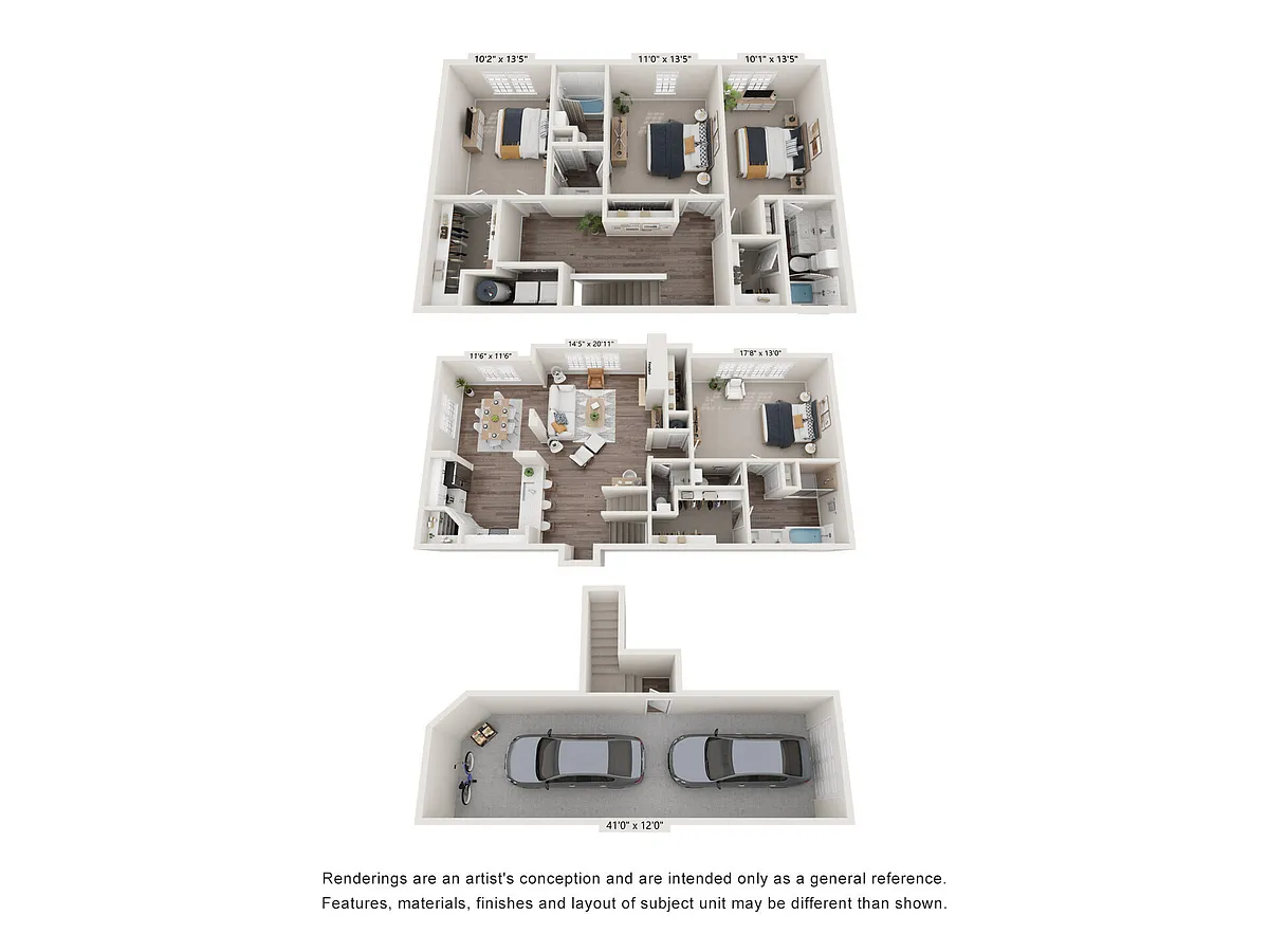 Floor plan D4B