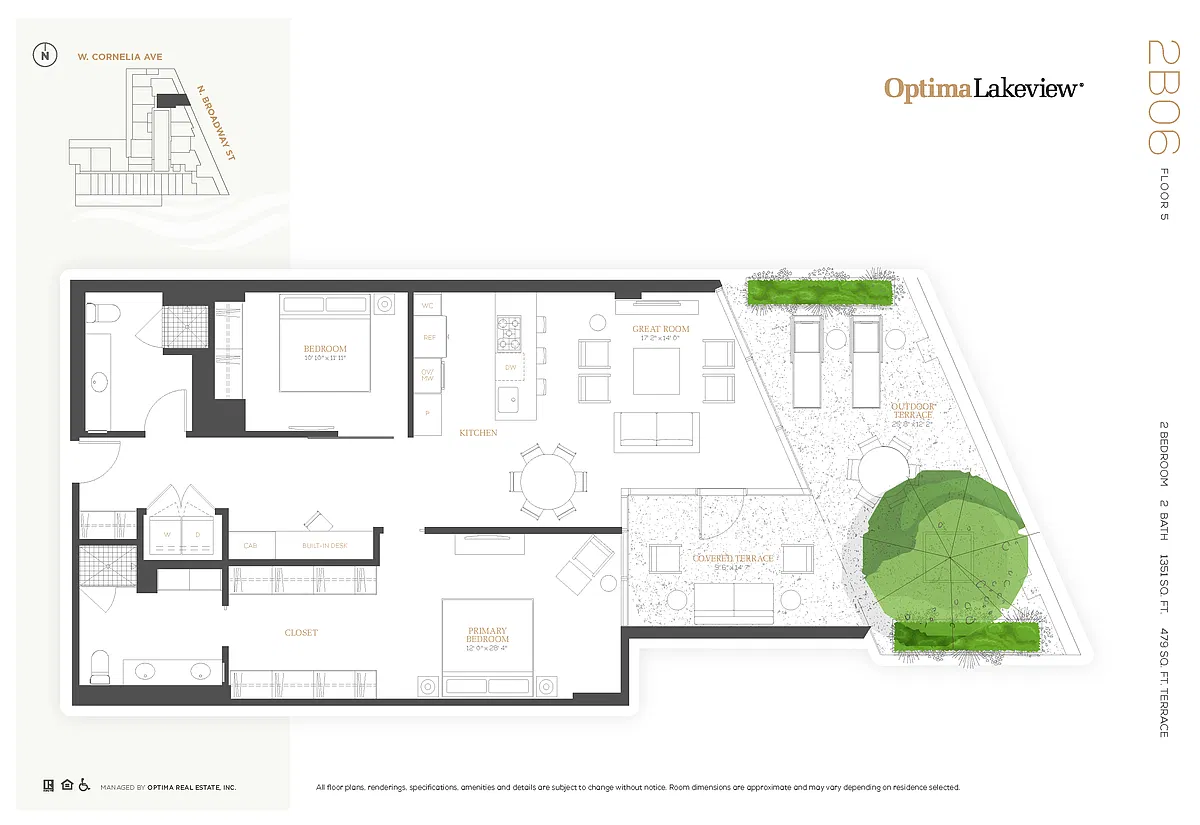 Floor plan 2B06